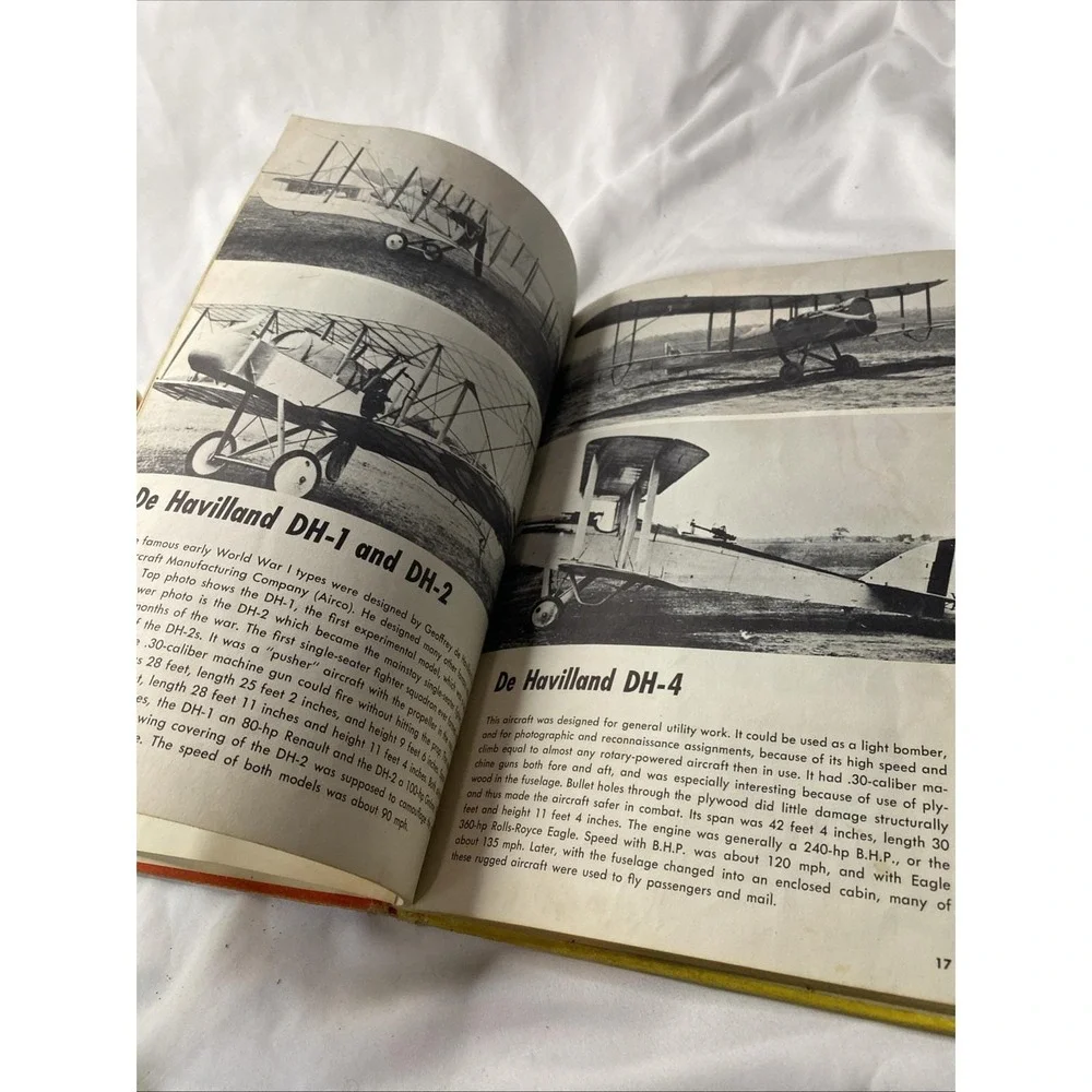Aircraft Of World War I Fighters, Scouts, Bombers And Observation Planes 1962
